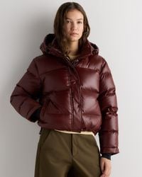 Quince - Responsible Down Cropped Puffer Jacket, Recycled Polyester - Lyst
