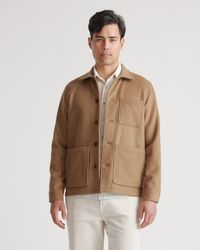 Quince - Italian Wool Chore Jacket, Wool/Nylon - Lyst