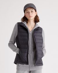 Quince - Lightweight Down Packable Puffer Vest, Recycled Polyester - Lyst