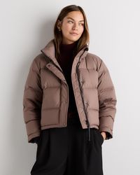 Quince - Responsible Down Cropped Puffer Jacket, Recycled Polyester - Lyst