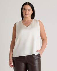 Quince - Washable Stretch Silk Tank Top - Lyst