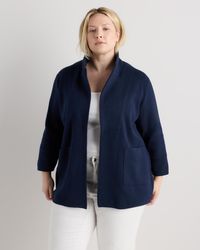 Quince - Knit Blazer, Organic Cotton - Lyst