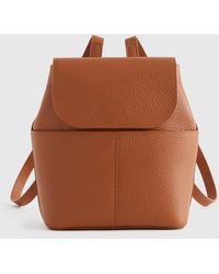 Quince - Italian Leather Small Backpack - Lyst