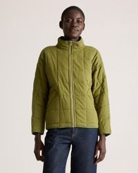 Quince - Quilted Knit Jacket, Organic Cotton - Lyst