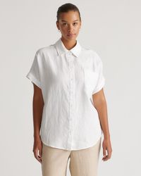 Quince - 100% European Linen Camp Shirt - Lyst