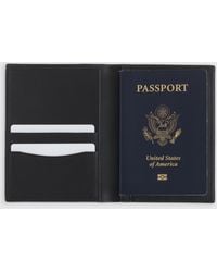 Quince - Nappa Leather Rfid Blocking Passport Holder - Lyst