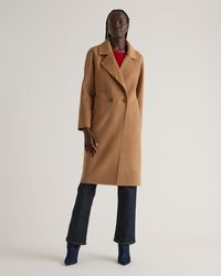 Quince - Double-Faced Merino Wool Notched Lapel Coat - Lyst