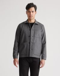 Quince - Italian Wool Chore Jacket, Wool/Nylon - Lyst
