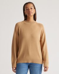 Quince - Mock Neck Sweater, Organic Cotton - Lyst