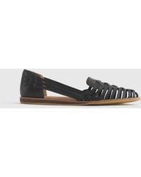 Quince - Huarache Flat, Leather - Lyst