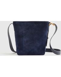 Quince - Italian Suede Bucket Crossbody, Suede Leather - Lyst
