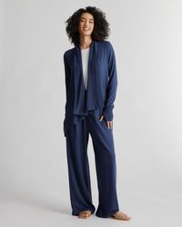 Quince - French Terry Modal Cardigan, Lenzing Modal - Lyst