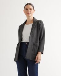 Quince - Knit Blazer, Organic Cotton - Lyst