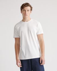 Quince - Cotton Modal Crew Neck Tee, Cotton/Modal - Lyst