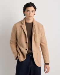 Quince - Boiled Wool Cashmere Blazer - Lyst