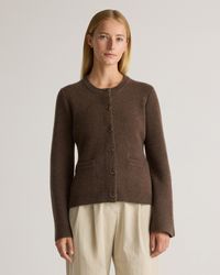 Quince - Structured Mongolian Cashmere Cardigan - Lyst