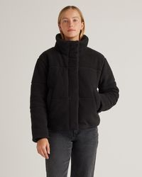 Quince - Sherpa Puffer Jacket, 100% Polyester - Lyst