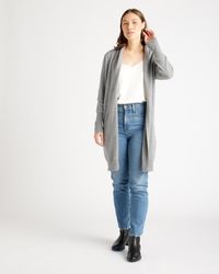 Quince - Mongolian Cashmere Duster Cardigan Sweater - Lyst