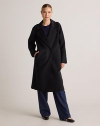 Quince - Double-Faced Merino Wool Notched Lapel Coat - Lyst
