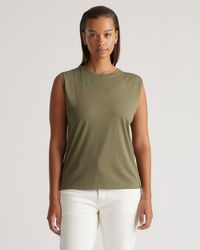 Quince - Cotton Modal Muscle Tank Top, Cotton/Modal - Lyst