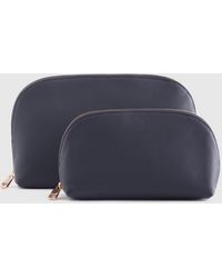 Quince - Italian Leather Pouch Travel Set - Lyst