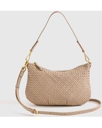 Quince - Italian Handwoven Leather Mini Shoulder Bag, Italian Leather - Lyst