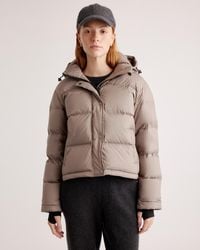 Quince - Responsible Down Cropped Puffer Jacket, Recycled Polyester - Lyst