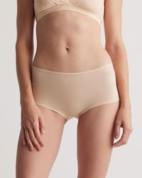 Quince - Second Skin Boyshort, Nylon/Spandex - Lyst