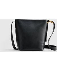Quince - Italian Leather Bucket Crossbody - Lyst