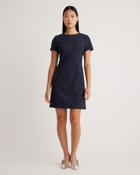 Quince - Italian Wool Short Sleeve Dress - Lyst