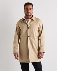 Quince - Comfort Stretch Trench Coat, Organic Cotton - Lyst