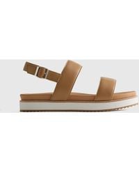 Quince - Italian Leather Platform Sandal - Lyst