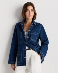 Quince - Denim Chore Jacket, Organic Cotton - Lyst