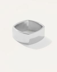 Quince - Square Cigar Band Rings Ring - Lyst