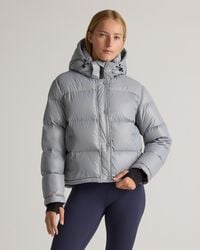 Quince - Responsible Down Cropped Puffer Jacket, Recycled Polyester - Lyst