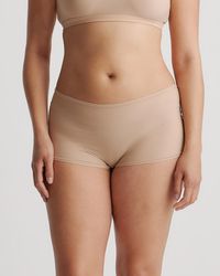 Quince - Second Skin Boyshort, Nylon/Spandex - Lyst