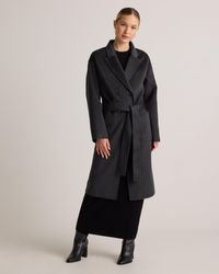 Quince - Mongolian Cashmere Double-Faced Wrap Coat - Lyst