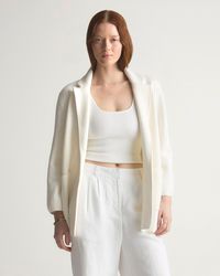 Quince - Knit Blazer, Organic Cotton - Lyst