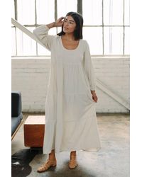 Rachel Pally Synthetic Long Caftan Dress in Black Womens Clothing Dresses Casual and summer maxi dresses 