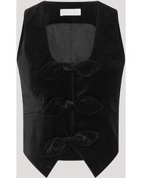 Racil - Nadia Bow Waistcoat - Lyst