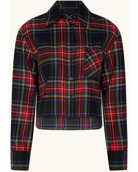 Racil - Rox Cropped Shirt - Lyst