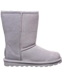 BEARPAW - Elle Water Resistant Short Fur Boot - Lyst