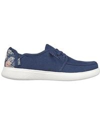 Skechers - Floral Flair Slip On Sneaker - Lyst