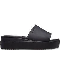 Crocs™ - Brooklyn Slide Low Wedge Sandal - Lyst