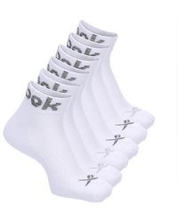 Reebok - Quarter Socks 6 Pairs - Lyst