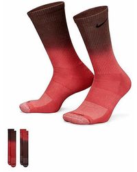 Nike - Everyday Plus Cushioned Crew Socks 2 Pairs - Lyst