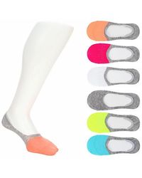 Sof Sole - Medium Ombre Liner Socks 6 Pairs - Lyst