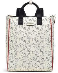 Radley London Women's Sketch Street Medium Ziptop Backpack - White