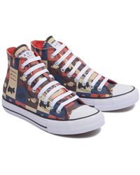 radley canvas trainers