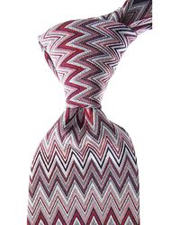 Missoni Corbatas Baratos en Rebajas - Rojo